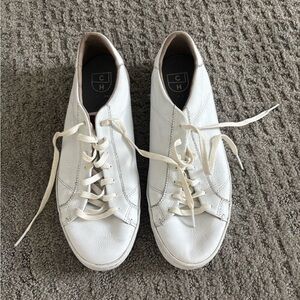Cole Haan White Leather Sneakers
